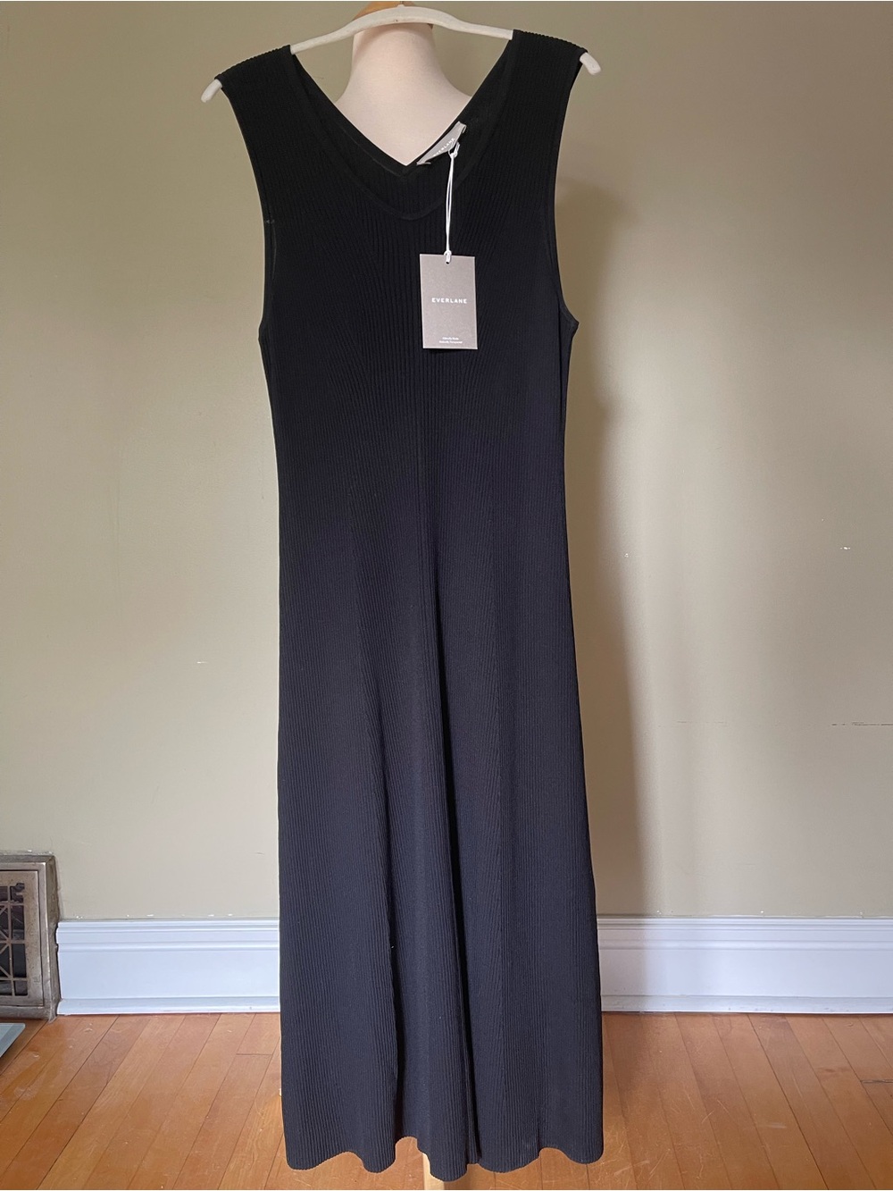 EVERLANE Ribbed Midi Dress NWT